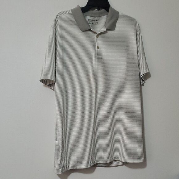 Nike Gray Casual Polo Shirt with Classic Design - Picture 1 of 8